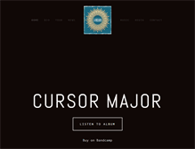 Tablet Screenshot of cursormajor.com